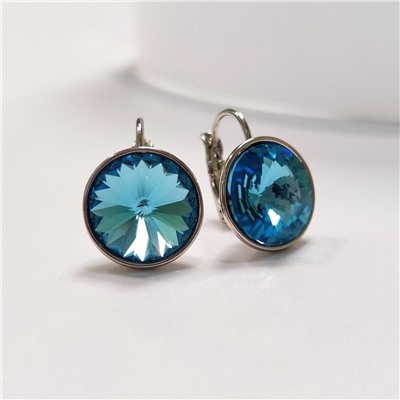 Серьги с кристаллами Swarovski