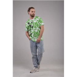 Футболка мужская Fano арт. 5173806 (Белый, зеленый)