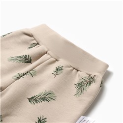 Костюм детский (свитшот и брюки) «Крошка Я. Еловые веточки», рост 62-68 см