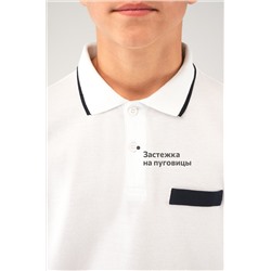 Рубашка-поло с длинным рукавом для мальчика Happyfox