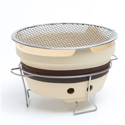 Тандыр настольный керамический, большой 24.5×17 см
