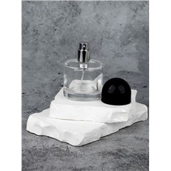 Флакон стеклянный для парфюма, с распылителем, 30 мл, прозрачный/чёрный