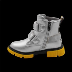 Ботинки демисезонные PV602-2-4 серебро