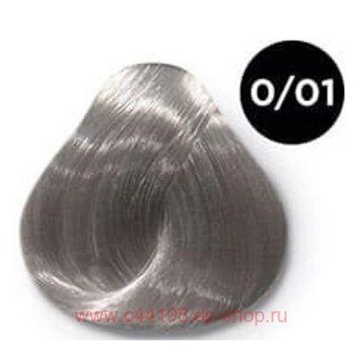 OLLIN SILK TOUCH 0/01 корректор серебряный 60мл Безаммиачный стойкий краситель для волос