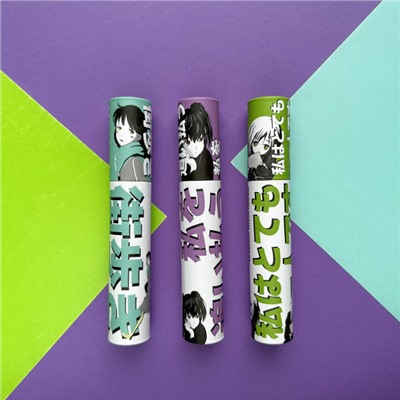 Ручка шариковая 0.7 мм "DreamWrite.Manga Anime. City" синяя в тубе 20-0264/17 Bruno Visconti