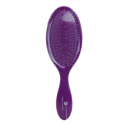 Kristaller Расчёска массажная для волос / 2190S, пластик, 22 см, фиолетовый 27932