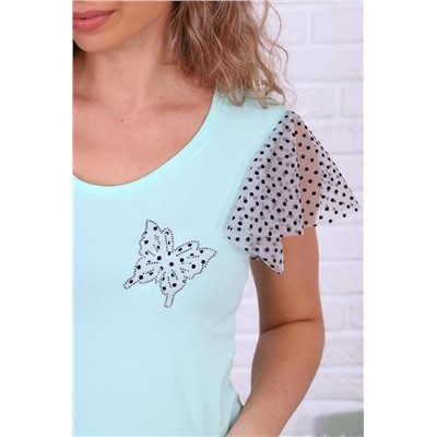 Футболка 56604 (Аквамарин)