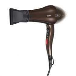 Dewal Профессиональный фен для волос / Blues Chocolate 03-8088, ионизация, коричневый, 2600 Вт 23771