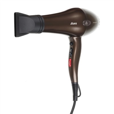 Dewal Профессиональный фен для волос / Blues Chocolate 03-8088, ионизация, коричневый, 2600 Вт 23771