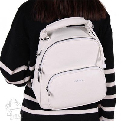Рюкзак женский 670070-1 white  Velina Fabbiano-Safenta/30