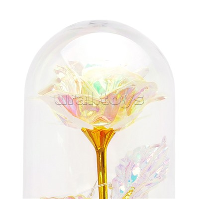 Светильник "Волшебный цветок" в коробке (желтый)