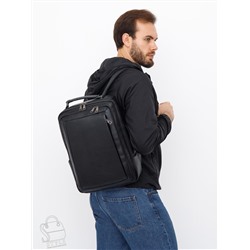 Рюкзак мужской кожаный 131419-149H black Heanbag