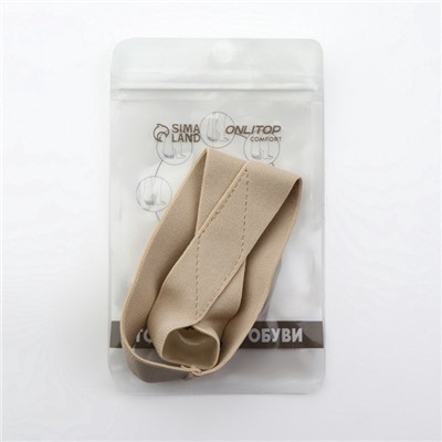 Корректор - разделитель для большого пальца, на манжете, L (40 - 45) р-р, бежевый