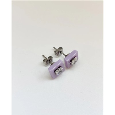 Серьги с керамикой