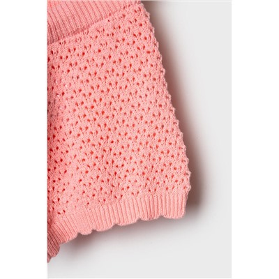 Комплект детский трикотажный для девочек: джемпер (футболка), шорты PLAYTODAY, 1239661