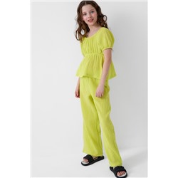 Комплект текстильный для девочек: блузка, брюки PLAYTODAY, 1240284