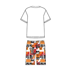 Комплект трикотажный для мальчиков: фуфайка (футболка), шорты