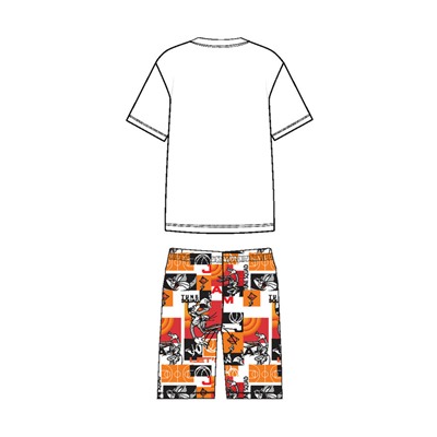 Комплект трикотажный для мальчиков: фуфайка (футболка), шорты