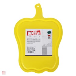 VETTA Доска разделочная, фигурная, "Перчик", 2 цвета, 37x26