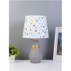 Настольная лампа «Айседора» E14 40 Вт серый-золото RISALUX