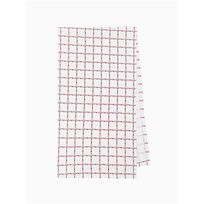 Дорожка на стол Этель Flower Cage 40×149 см, 100% хлопок, рогожка 186 г/м², белая