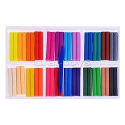 Пластилин мягкий (восковой)  24 цв."Фантазия" картон