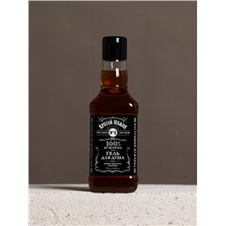 Подарочный набор новогодний «Крутому мужчине»: гель для душа во флаконе виски 250 мл, аромат мужского парфюма, платок в форме сигары