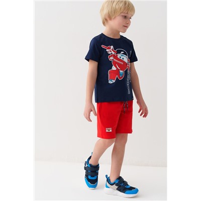 Комплект трикотажный для мальчиков: фуфайка (футболка), шорты PLAYTODAY, 1239659