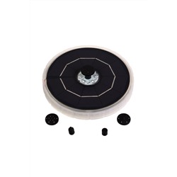 Фонтан садовый с подсветкой JT-180-23 LED, 7 Вт, h=55 см, 180 л/ч, на солнечной батарее