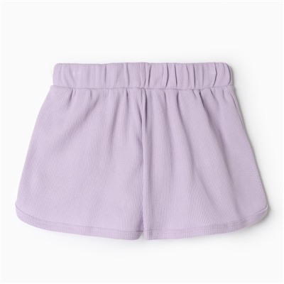 Шорты женские KAFTAN Basic line, размер 44, сиреневые