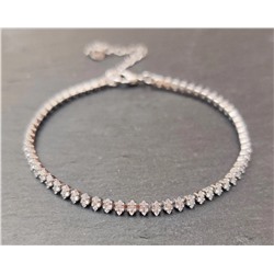 Браслет с цирконами