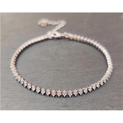 Браслет с цирконами