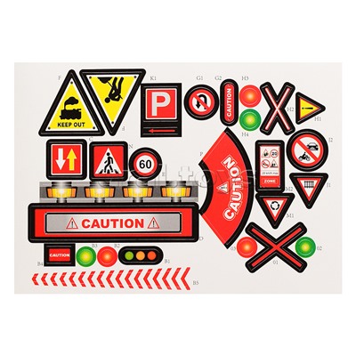Железная дорога "Train set-1" в коробке