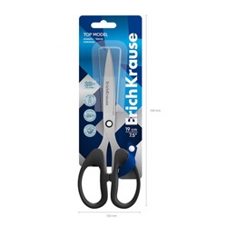 Ножницы 190 мм "Топ" черный 50015 ErichKrause