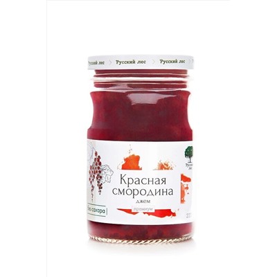 Джем Красная Смородина (премиум) 220г ЭКОПРОДУКТЫ, 1193752