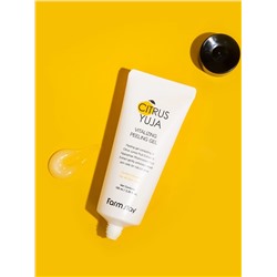 FARMSTAY - ПИЛИНГ - ГЕЛЬ ДЛЯ ЛИЦА С ЭКСТРАКТОМ ЮДЗУ CITRUS YUJA VITALIZING PEELING GEL, 100 МЛ