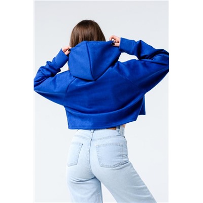 Свитшот 2 оверсайз короткий (Электрик)