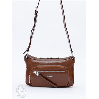 Сумка женская   58023-1SL brown Velina Fabbaino-Safenta в Новосибирске