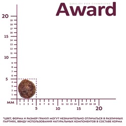 Сухой корм AWARD PFB Healthy growth для котят от 1 мес, беременных и кормящих кошек с индейкой и курицей с добавлением рыбьего жира и семян льна 15 кг