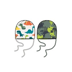 Шапка детская трикотажная для мальчиков, 2 шт в комплекте