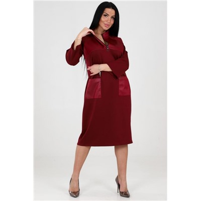 Женское платье 31797 (Бордо)