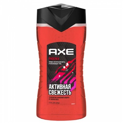 Гель для душа AXE PHOENIX 2 в 1 Активная Свежесть 250 мл