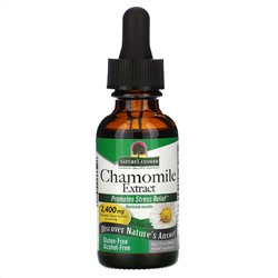 Nature's Answer, Chamomile Extract, Alcohol Free, 2,400 mg, 1 fl oz (30 ml)
