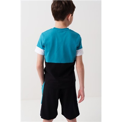 Комплект трикотажный для мальчиков: фуфайка (футболка), шорты PLAYTODAY, 1239838