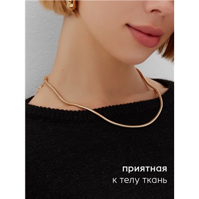 Джемпер женский MINAKU: Knitwear collection, чёрный, размер 48