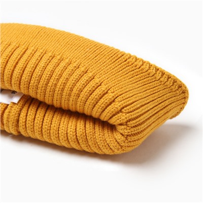 Шапка детская KAFTAN, размер 52-54, жёлтая