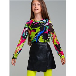 Юбка-шорты трикотажные для девочек