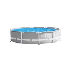 Бассейн каркасный Prism Frame, 305×76 см, от 6 лет, круглый, 26700NP INTEX
