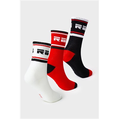 Носки трикотажные для мальчиков, 3 пары в комплекте PLAYTODAY, 1239925