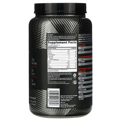 GNC, Pure Isolate, Micro-Filtered Whey Protein Isolate, Chocolate Frosting, 2.13 lb (966 g)